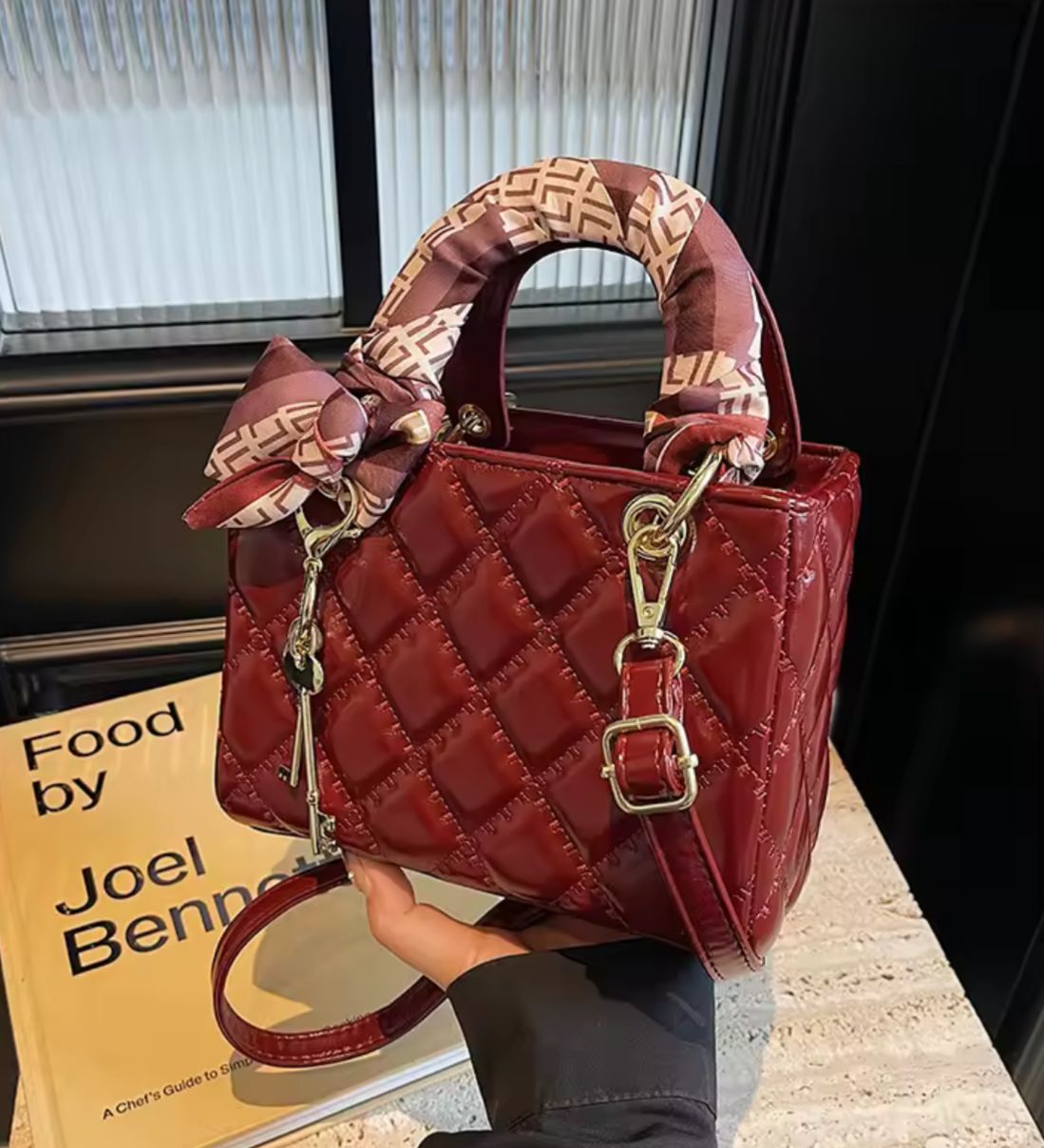 Quilted Charm Bag 💋