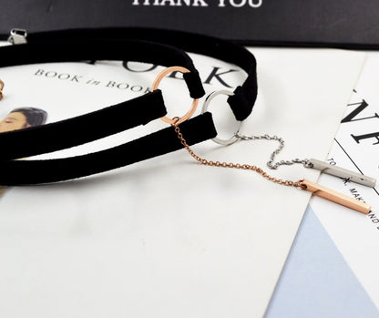 Velvet Ring Choker 🖤