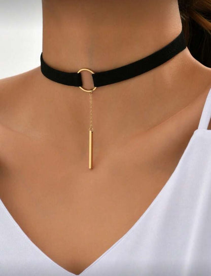 Velvet Ring Choker 🖤