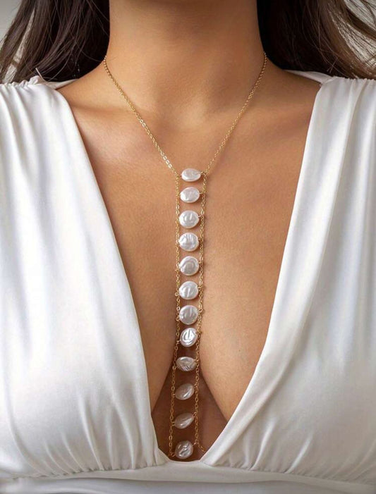Pearl Cascade Chain ✨