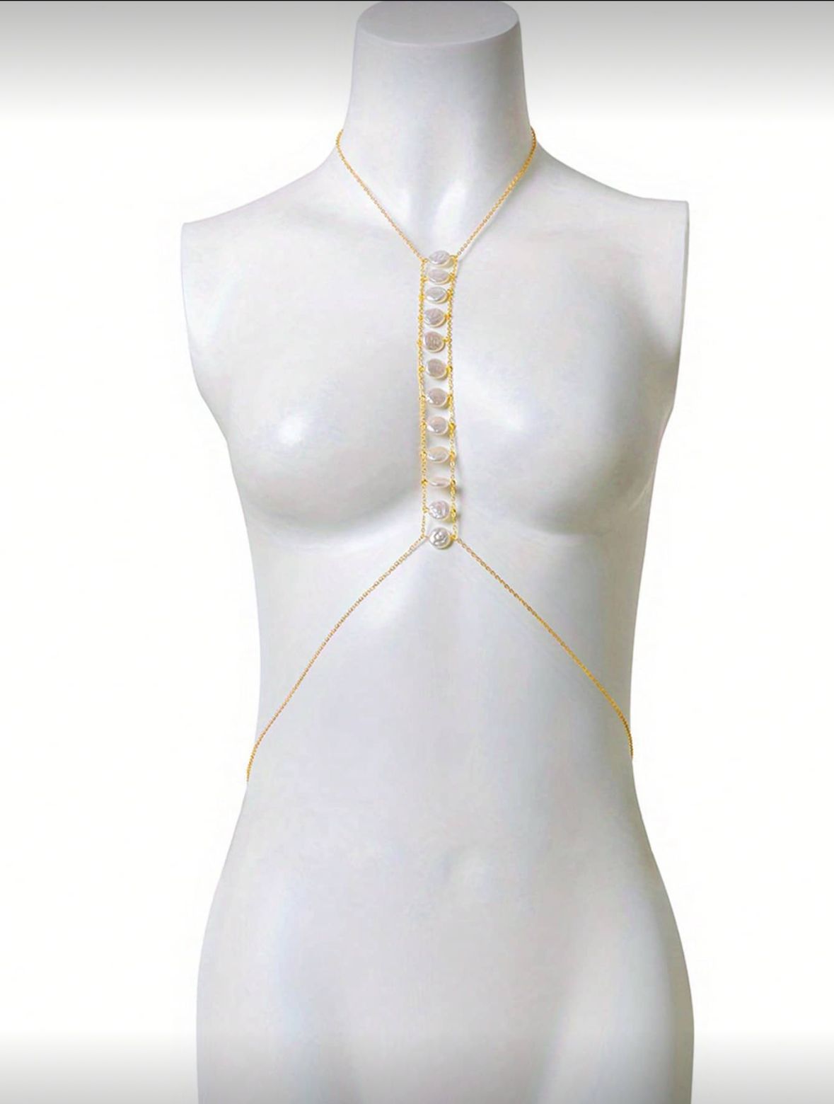 Pearl Cascade Chain ✨