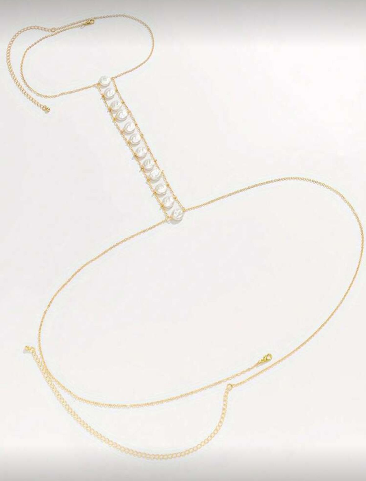 Pearl Cascade Chain ✨