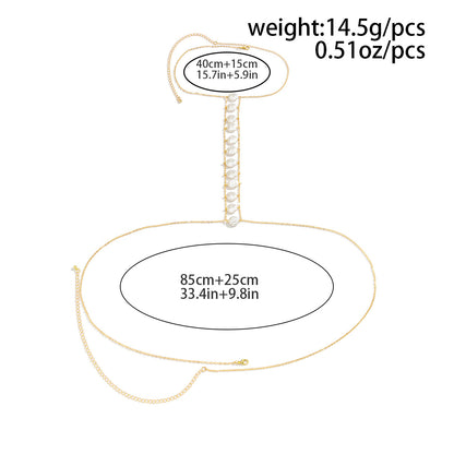 Pearl Cascade Chain ✨