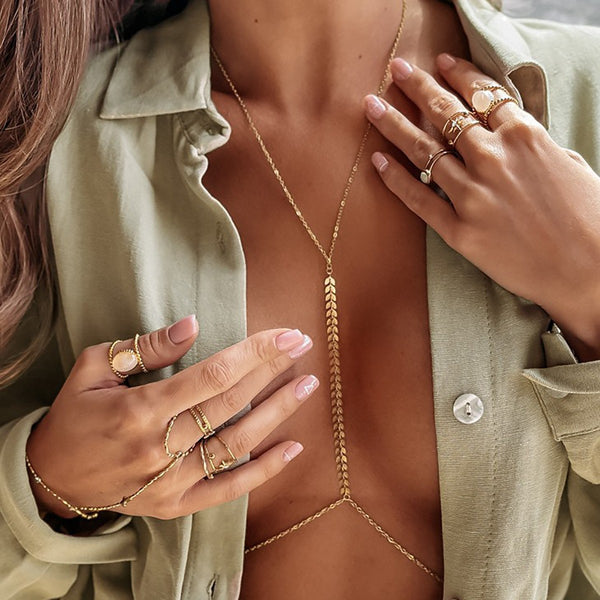 Golden Arrow Chain ✨