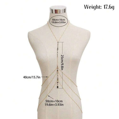 Midnight Drop Chain 🖤