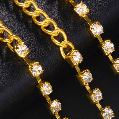 Crystal Thigh Chain ✨