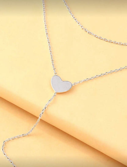 Heart Drape Necklace 💖