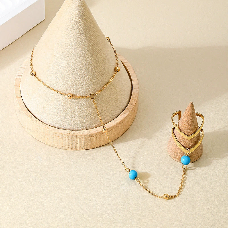 Turquoise Hand Chain 💙