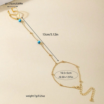 Turquoise Hand Chain 💙