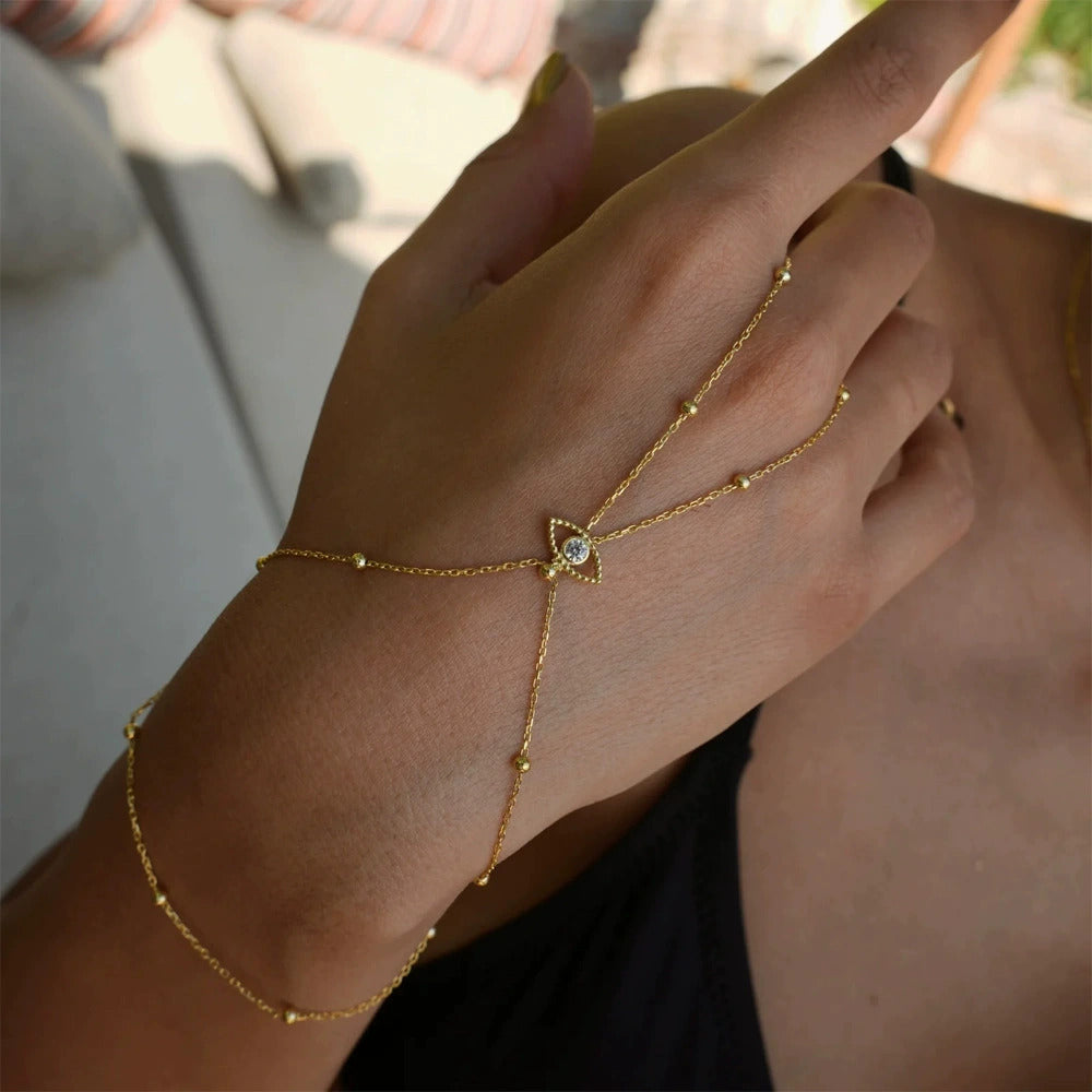 Evil Eye Hand Chain 🧿