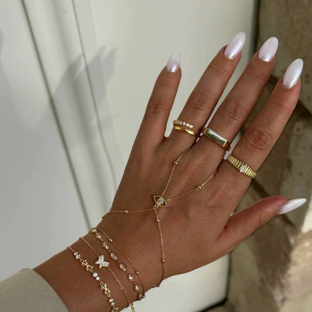 Evil Eye Hand Chain 🧿