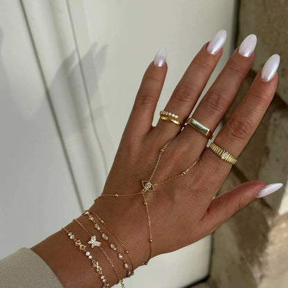 Evil Eye Hand Chain 🧿