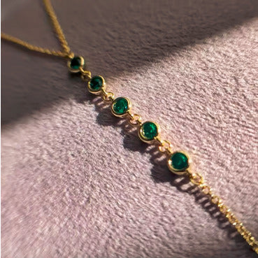 Radiant Gem Hand Chain 🌿