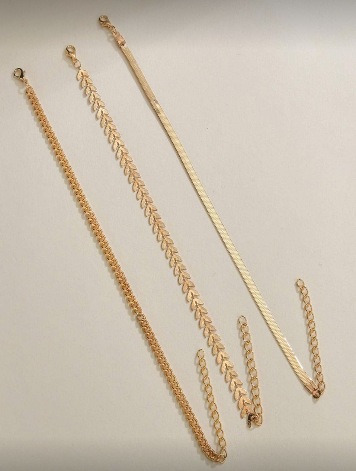 Golden Layers Anklet ✨