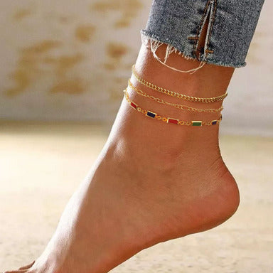 Color Harmony Anklet 🌈