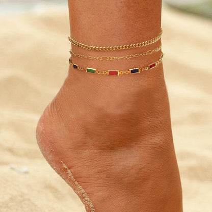 Color Harmony Anklet 🌈