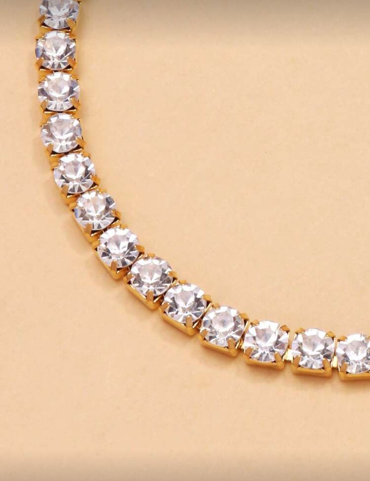 Crystal Elegance Anklet 💎