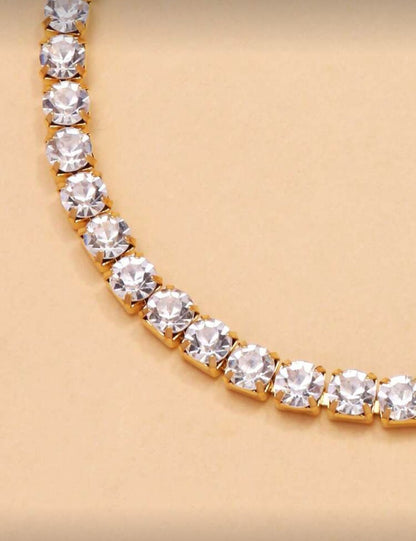 Crystal Elegance Anklet 💎