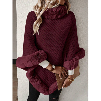 Luxury Fur Poncho 🧣