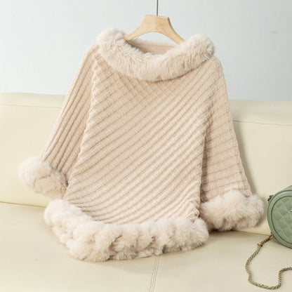Luxury Fur Poncho 🧣