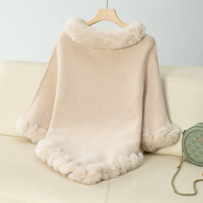 Luxury Fur Poncho 🧣
