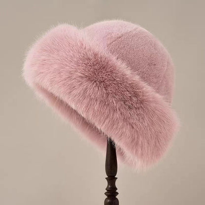 Luxe Furry Beret 🖤