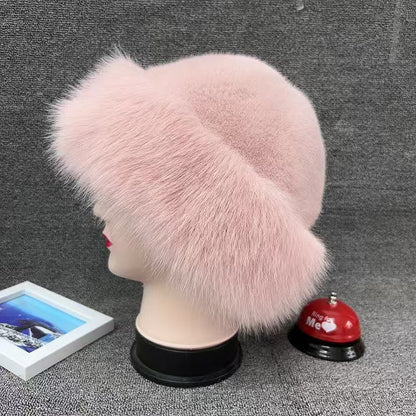 Luxe Furry Beret 🖤