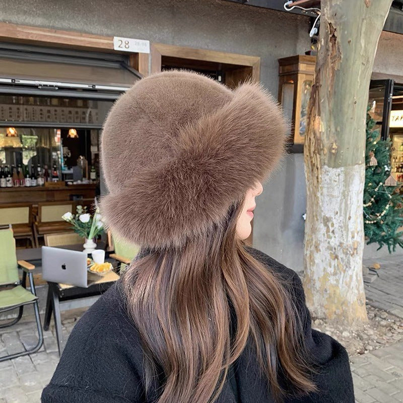 Luxe Furry Beret 🖤