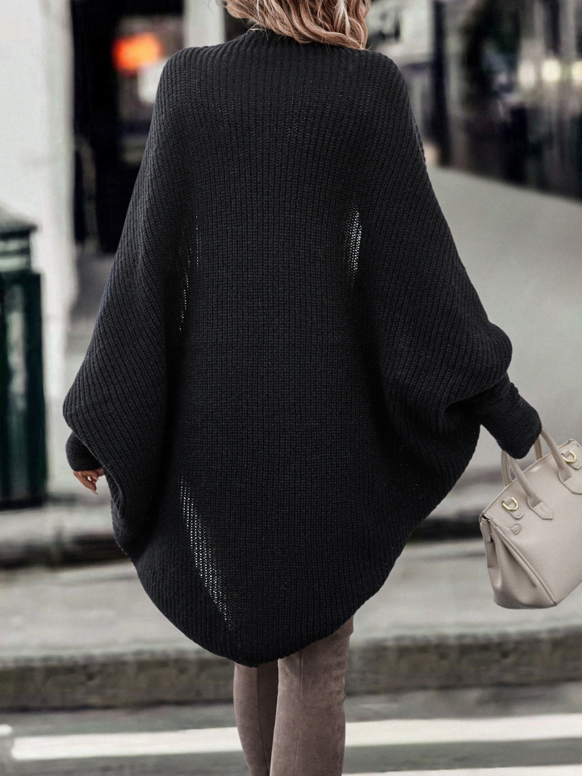 Oversized Knit Cocoon 🧶