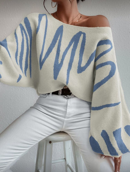 Graffiti Cozy Sweater 🎨