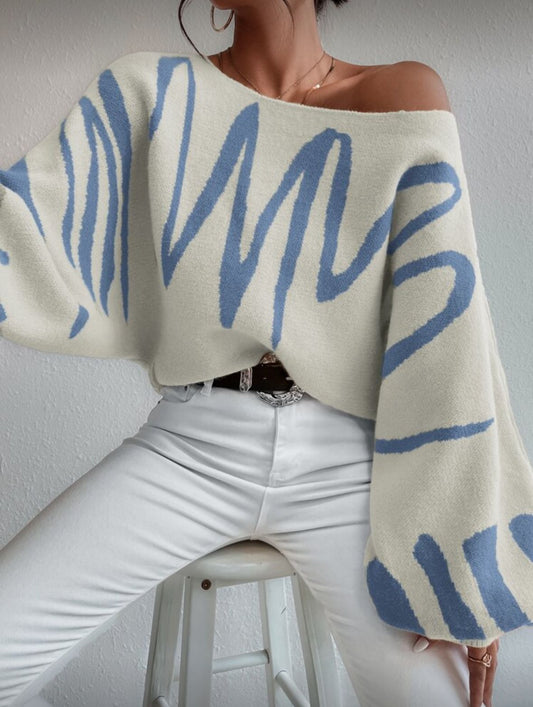 Graffiti Cozy Sweater 🎨