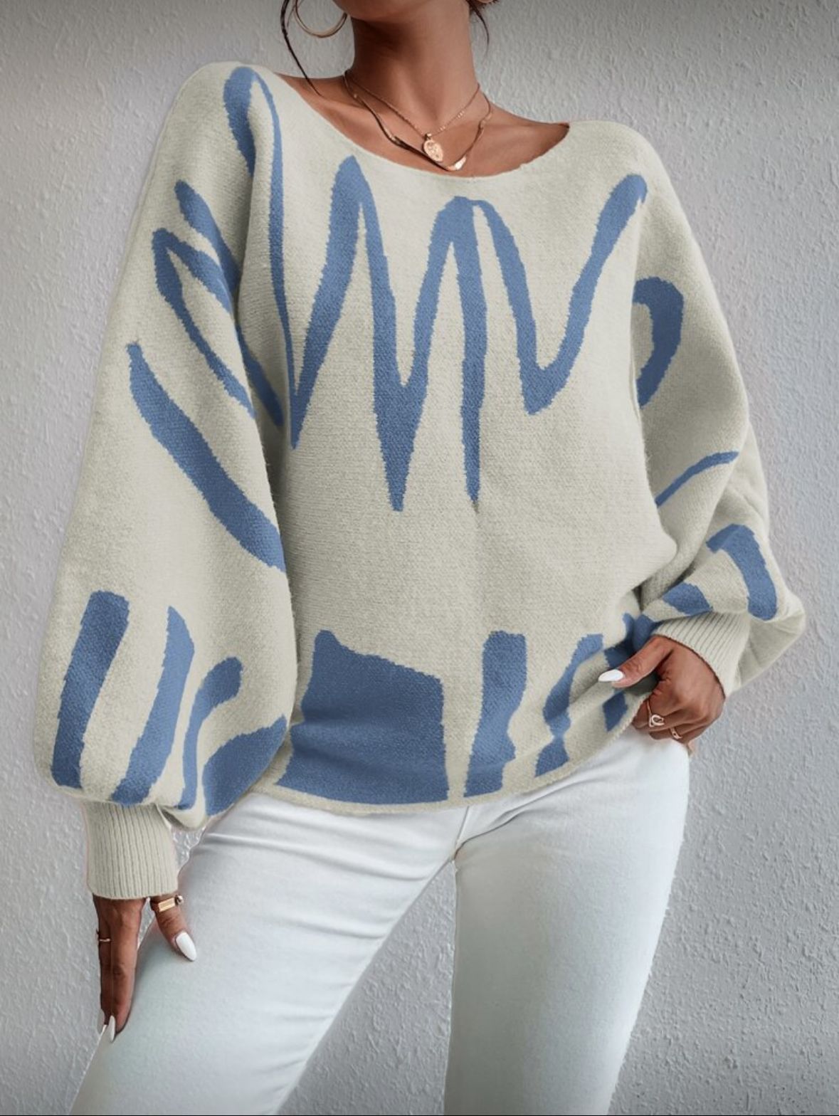 Graffiti Cozy Sweater 🎨