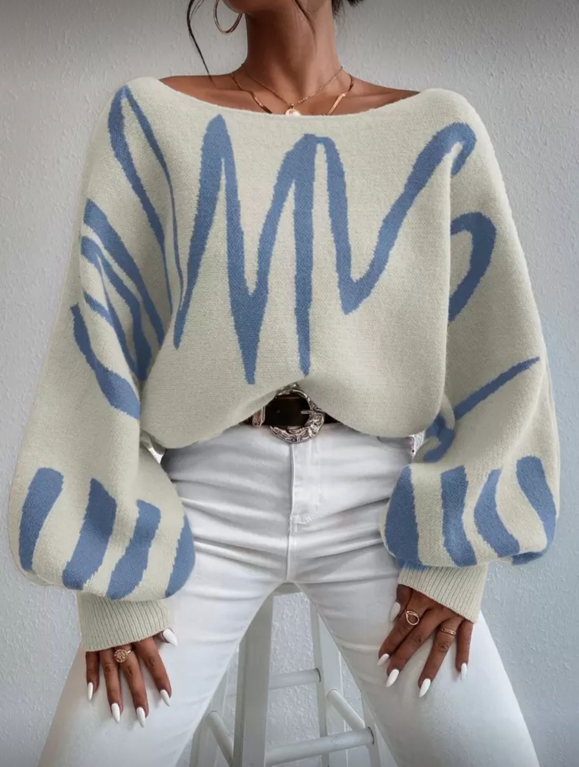 Graffiti Cozy Sweater 🎨