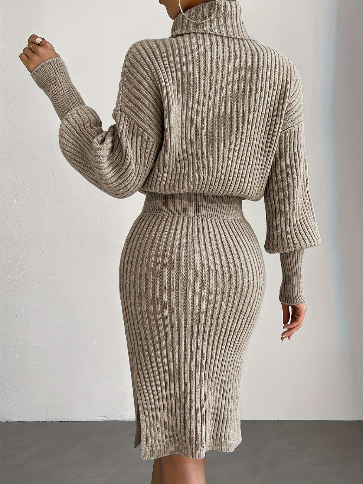 Ribbed Knit Dress ✨