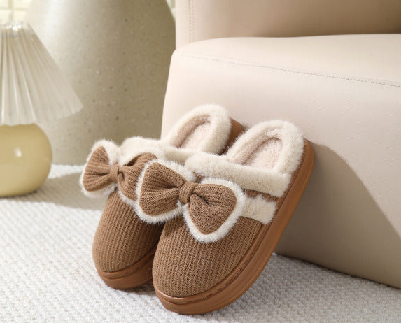 Bow Bunny Slippers 🐰