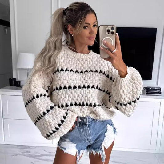 Chic Textured Sweater ✨