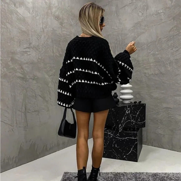 Chic Textured Sweater ✨