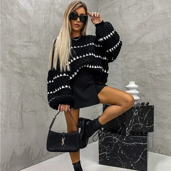 Chic Textured Sweater ✨