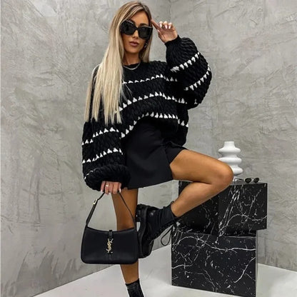 Chic Textured Sweater ✨