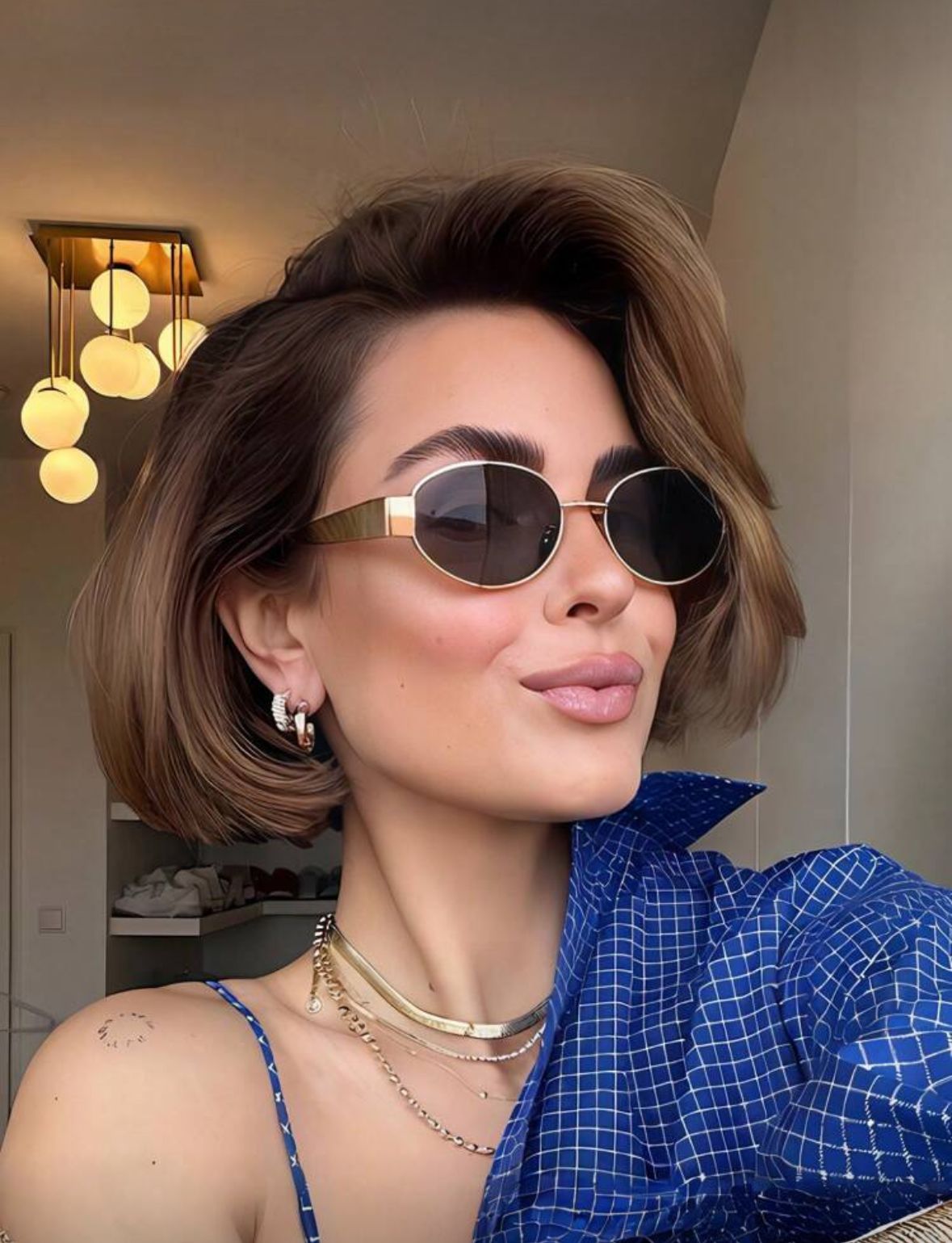 Retro Oval Sunglasses ✨