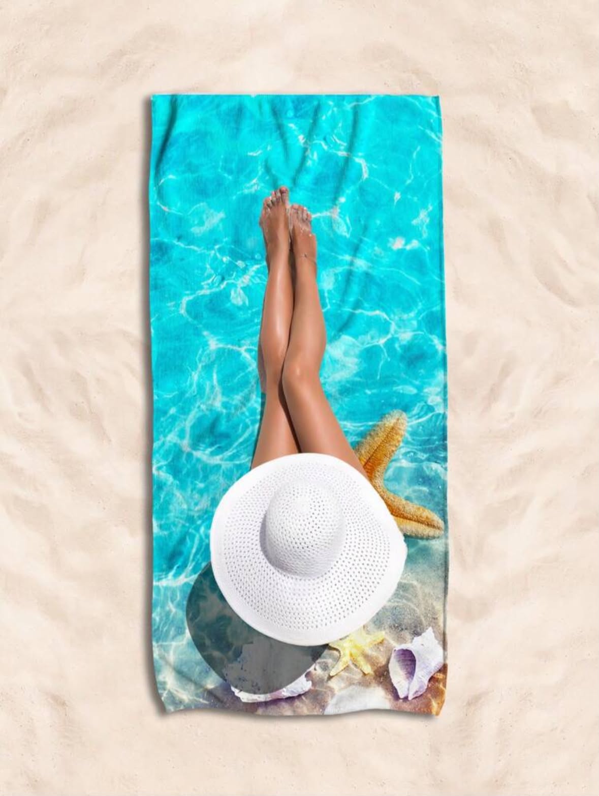 Starfish Beach Towel 🌊