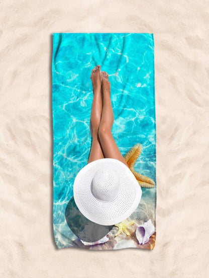 Starfish Beach Towel 🌊