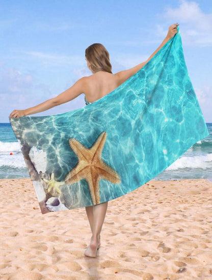 Starfish Beach Towel 🌊