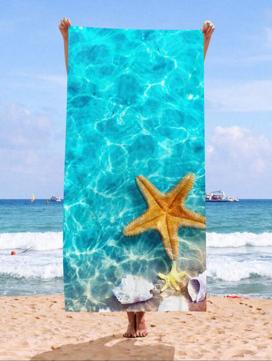 Starfish Beach Towel 🌊
