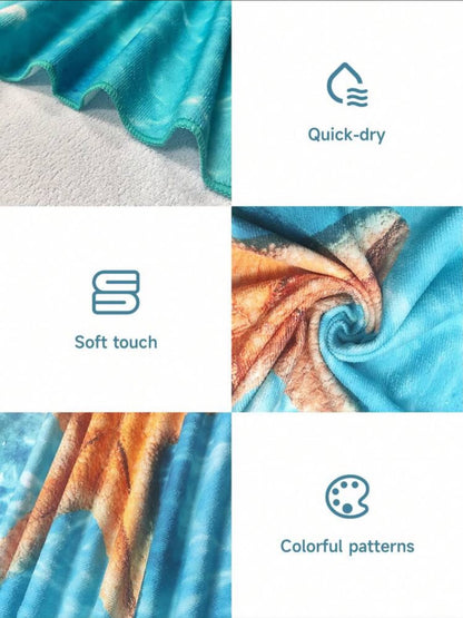 Starfish Beach Towel 🌊