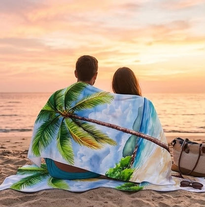 Tropical Palm Towel 🌴