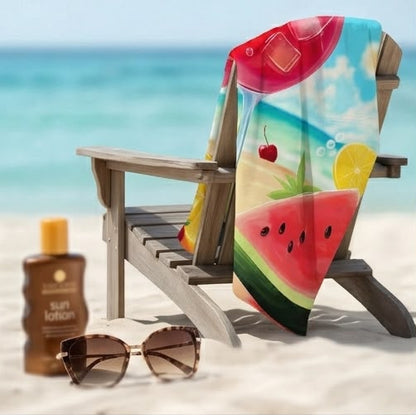 Summer Cocktail Towel 🍹