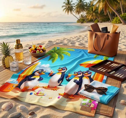 Penguin Party Towel 🐧