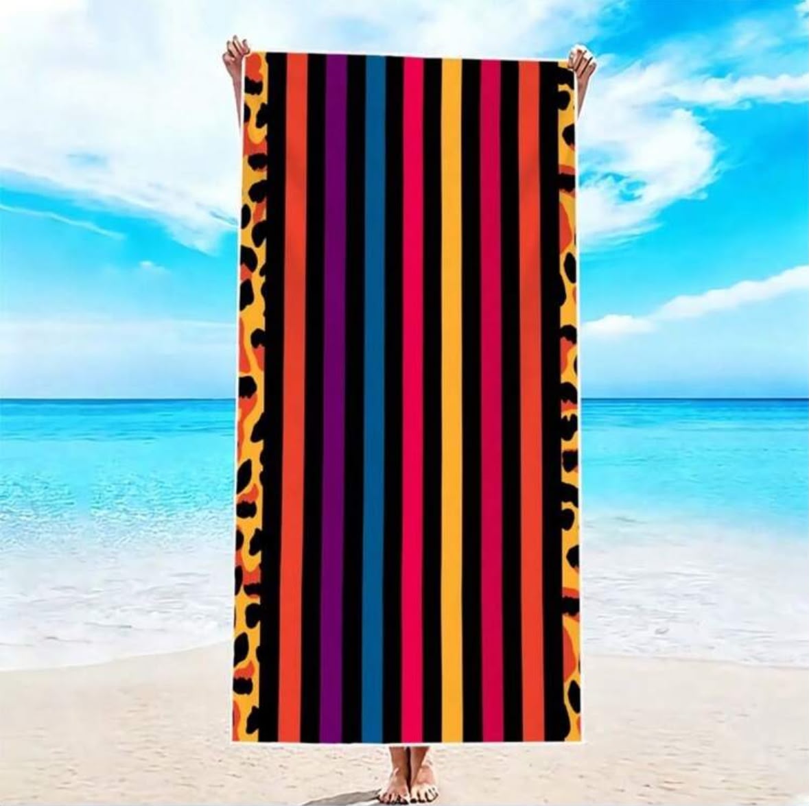Sunset Safari Towel 🌴