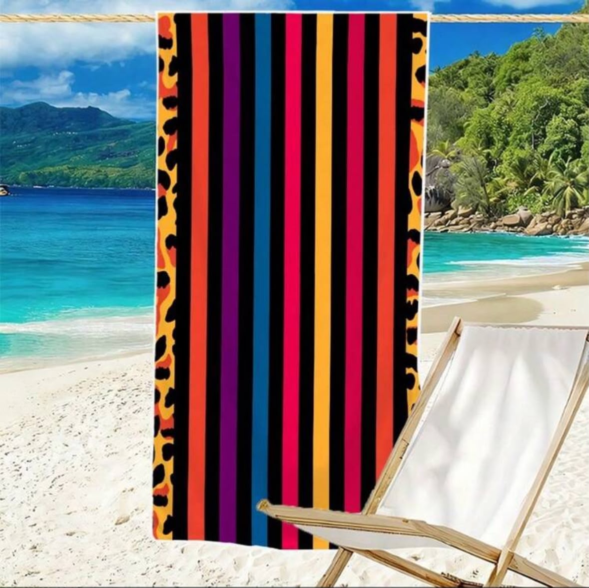 Sunset Safari Towel 🌴